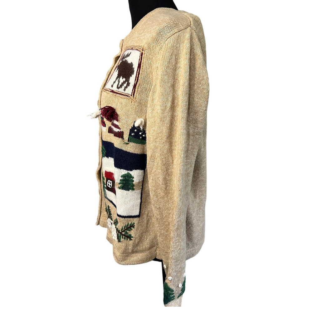 Holiday Lodge By Northcrest Patchwork Christmas C… - image 2